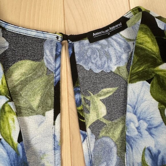 2008 Vintage American Apparel Floral Dress – Cottagecore Perfection - Picture 4 of 8